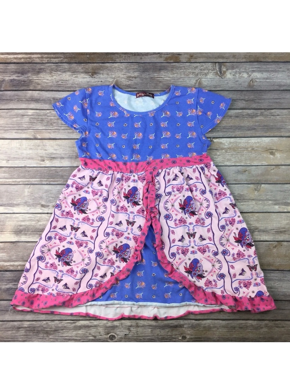 Jelly the pug girls size 10 dress